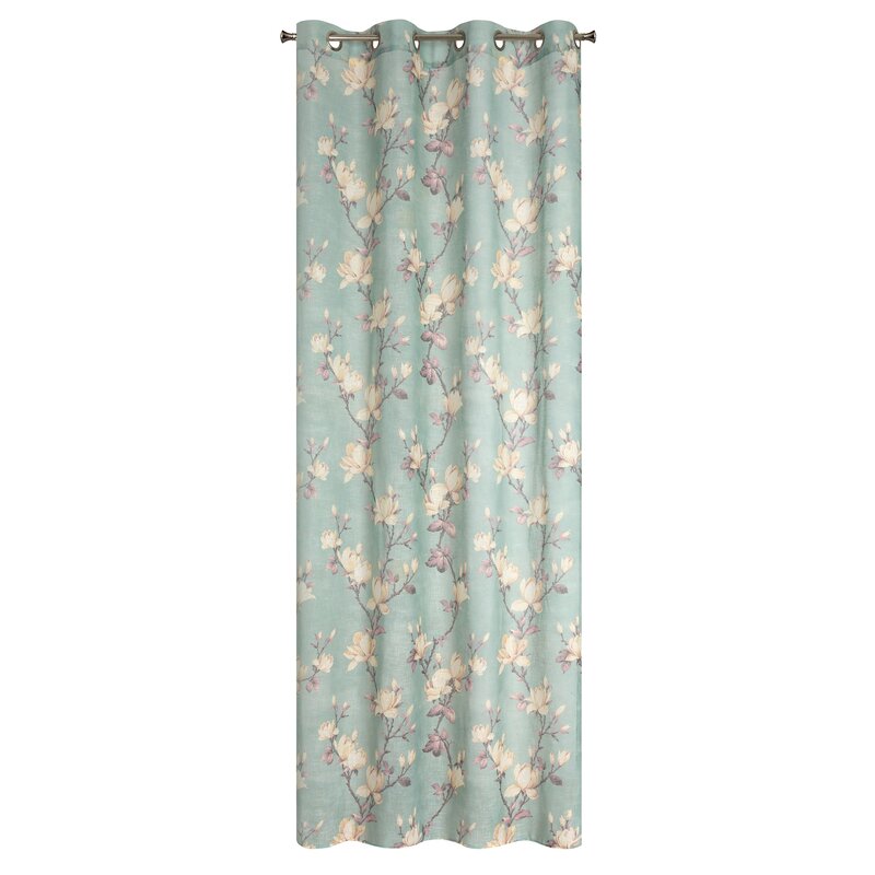 Zasłona gotowa Luna miętowa 140 x 250 cm – wprowadza świeżość
