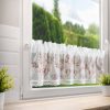 Firana gotowa Amelia biała 150 x 30 cm – subtelnie filtruje światło