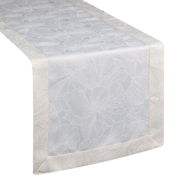 OBRUS LENA 40 X 140 CM KREMOWY