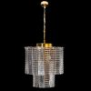 Lampa wisząca Dalia złota fi 32 x 40 cm – rozświetli wnętrze