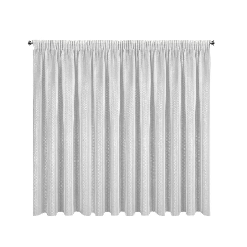 FIRANA GOTOWA LOARA NA TAŚMIE 300 X 150 CM BIAŁY