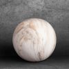 Kula ceramiczna Asli biała 9 x 9 cm – do nowoczesnych wnętrz