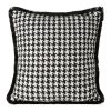 POSZEWKA PEPITKA 45 X 45 CM CZARNY