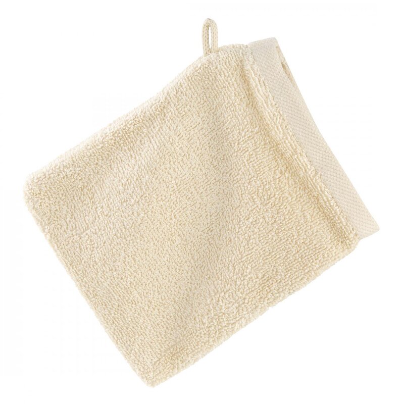 Ręcznik gładki beżowy 16 x 21 cm – delikatny dla skóry