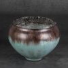 Misa szklana Abril turkusowa fi 18 x 14 cm – idealna na drobiazgi