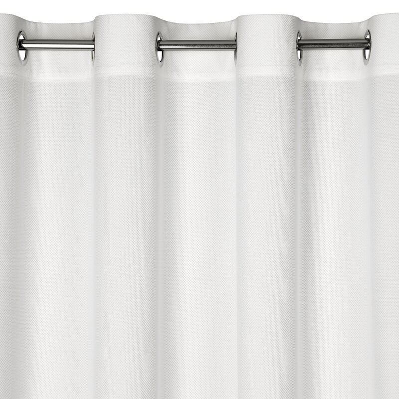 Zasłona gotowa Milo biała 140 X 250 CM – nadaje wnętrzu przytulność