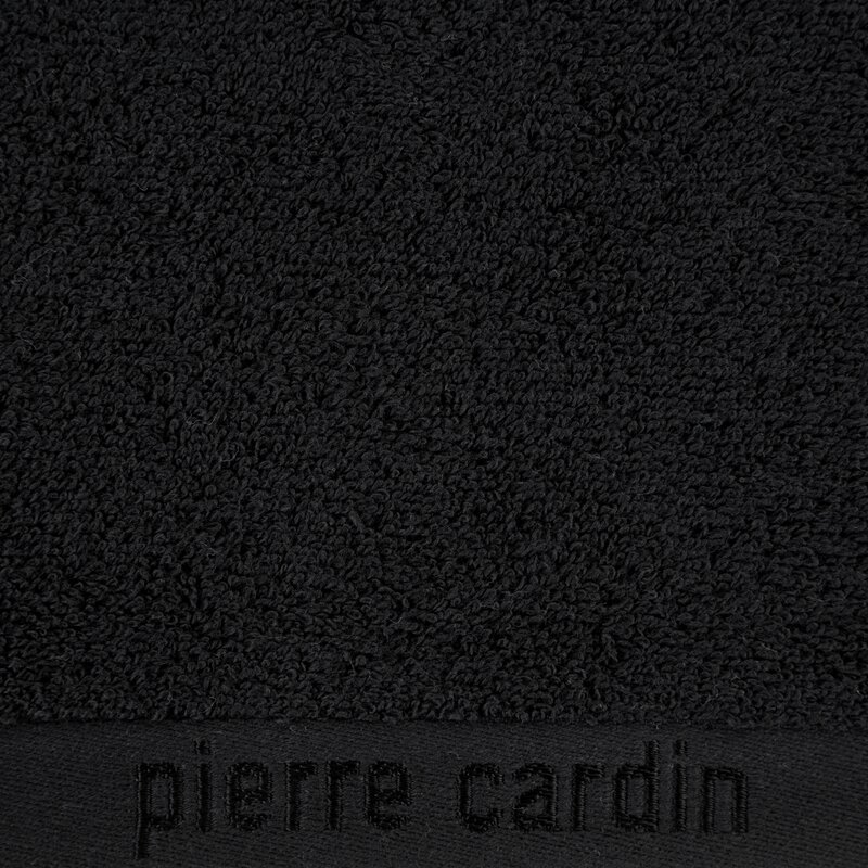 Komplet ręczników Pierre Cardin EVI czarny 40 X 34 X 9 CM – miękki i chłonny