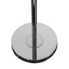 Lampa podłogowa Beth bordowa O 41 x 172 cm – z welwetowym abażurem