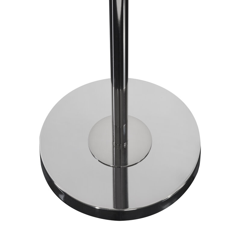 Lampa podłogowa Beth bordowa O 41 x 172 cm – z welwetowym abażurem
