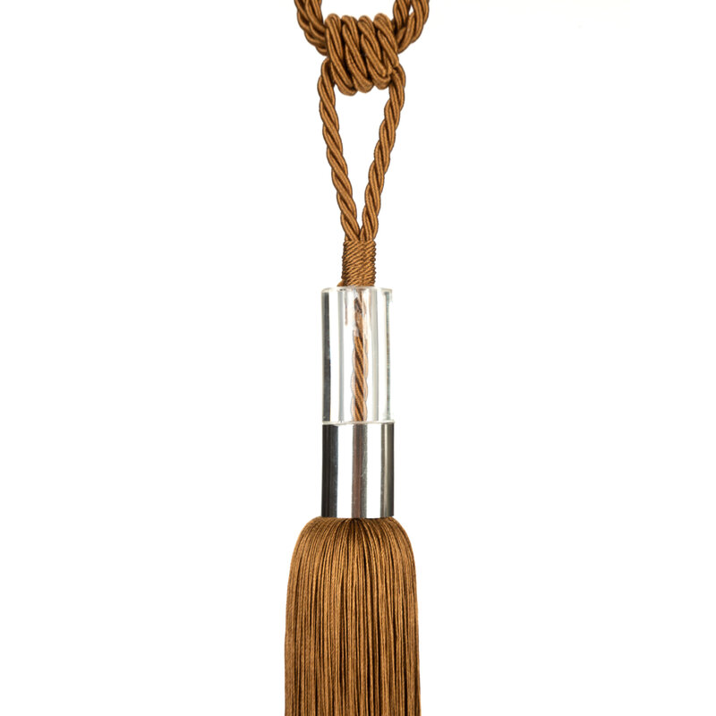 Sznur dekoracyjny Luiza złoty 72 x 33 cm – nada blasku zasłonom