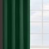 Zasłona gotowa D91 Parisa zielona 135 x 250 cm – zaciemnia pomieszczenie