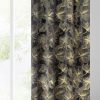 Zasłona gotowa welwet Stella czarna 140 x 250 cm – zaciemnia pomieszczenie