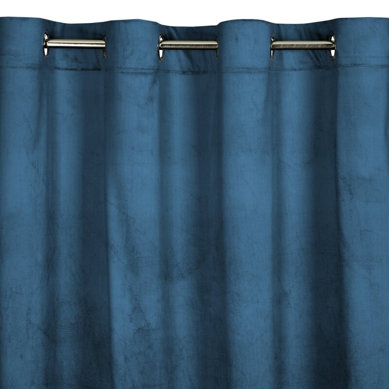 Zasłona gotowa Gina granatowa 140 x 250 cm – zaciemnia pomieszczenie