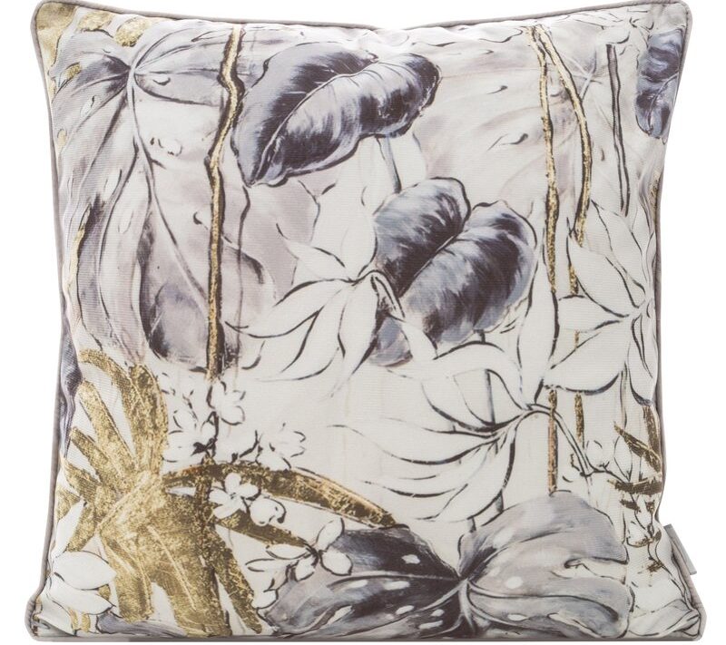 Poszewka Mink biała 45x45 cm – wprowadzi egzotykę