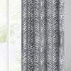 Zasłona gotowa SARA stalowa 140 x 250 cm – zaciemniająca i stylowa