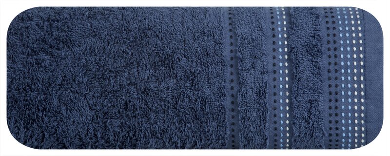 Ręcznik Pola granatowy 70 X 140 CM – miękki i chłonny