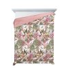 Narzuta D91 Parrot zielona 200 X 220 cm – welwetowa z papugami
