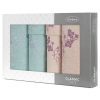 RĘCZNIK BLOSSOM 53 X 37 X 11 CM PUDROWY RÓŻ