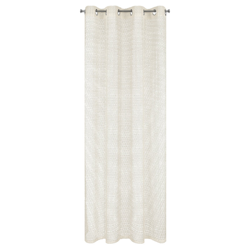Zasłona gotowa Lara naturalna 140 X 250 cm – lekka i zwiewna