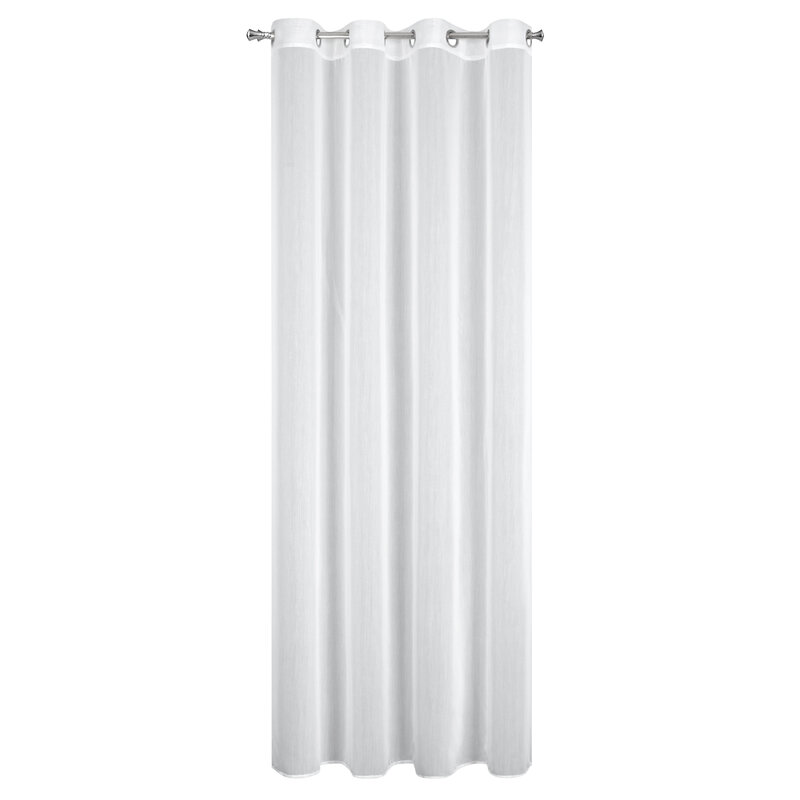 Firana gotowa Kalia biała 140 x 260 cm – subtelnie filtruje światło
