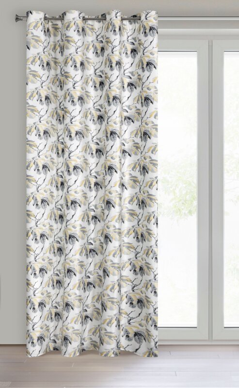 Zasłona gotowa Melisa biała 140 x 250 cm – zaciemnia pomieszczenie