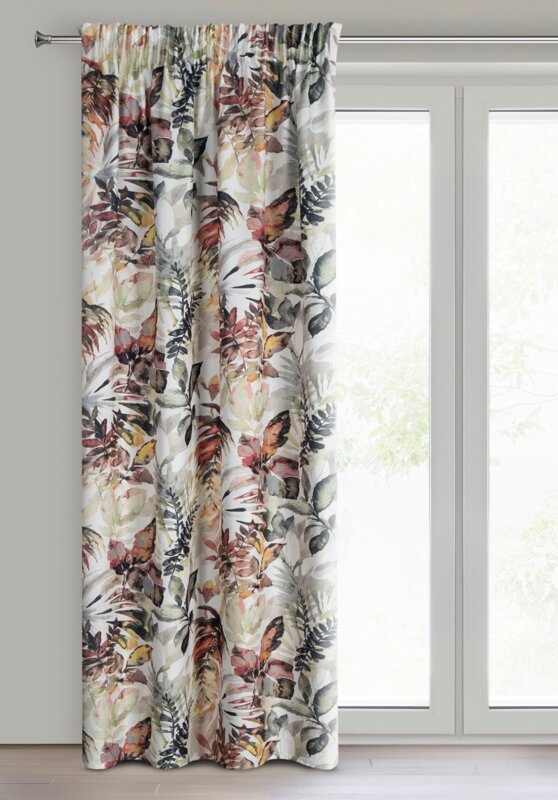 Zasłona gotowa Adeline biała 140 X 270 cm – lekkość i harmonia