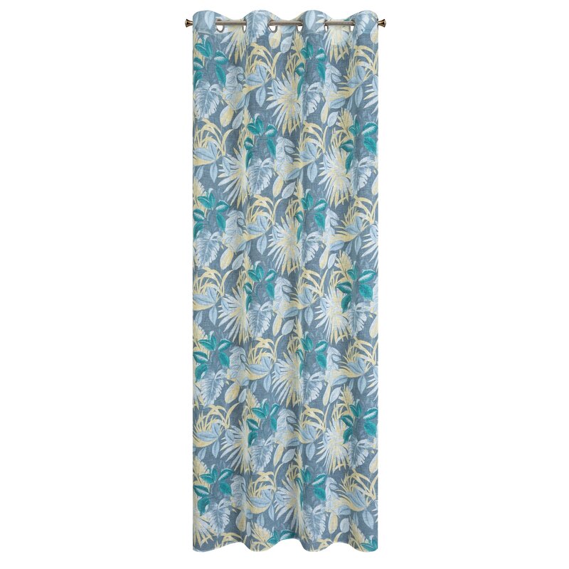 Zasłona gotowa Lena turkusowa 140 x 250 cm – wprowadza świeżość