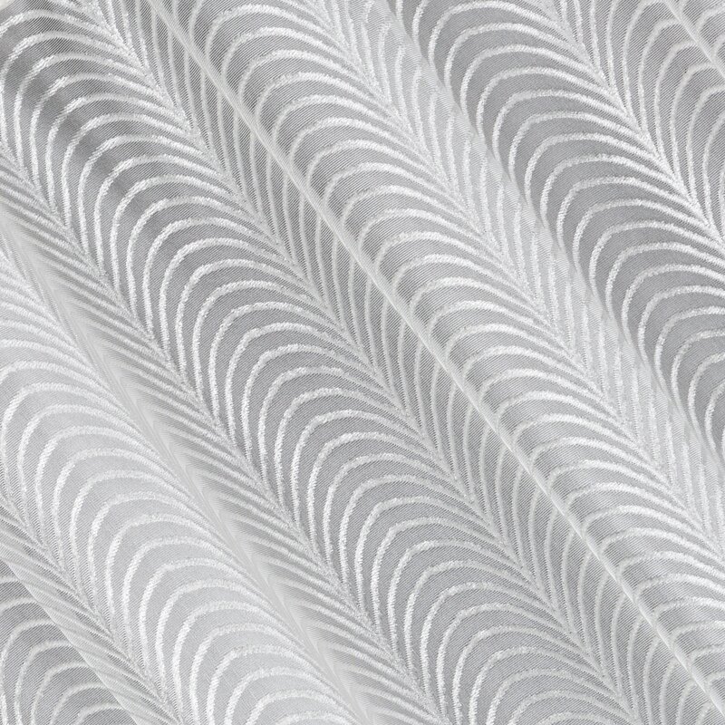 Zasłona gotowa Kamila biała 140 X 250 cm – subtelnie filtruje światło