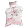 Komplet pościeli dziecięcej KID 13 biała 100 X 135 CM – 100% bawełna