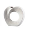 Wazon ceramiczny Karin (01) biały 24 X 10 X 39 CM – do salonu i jadalni
