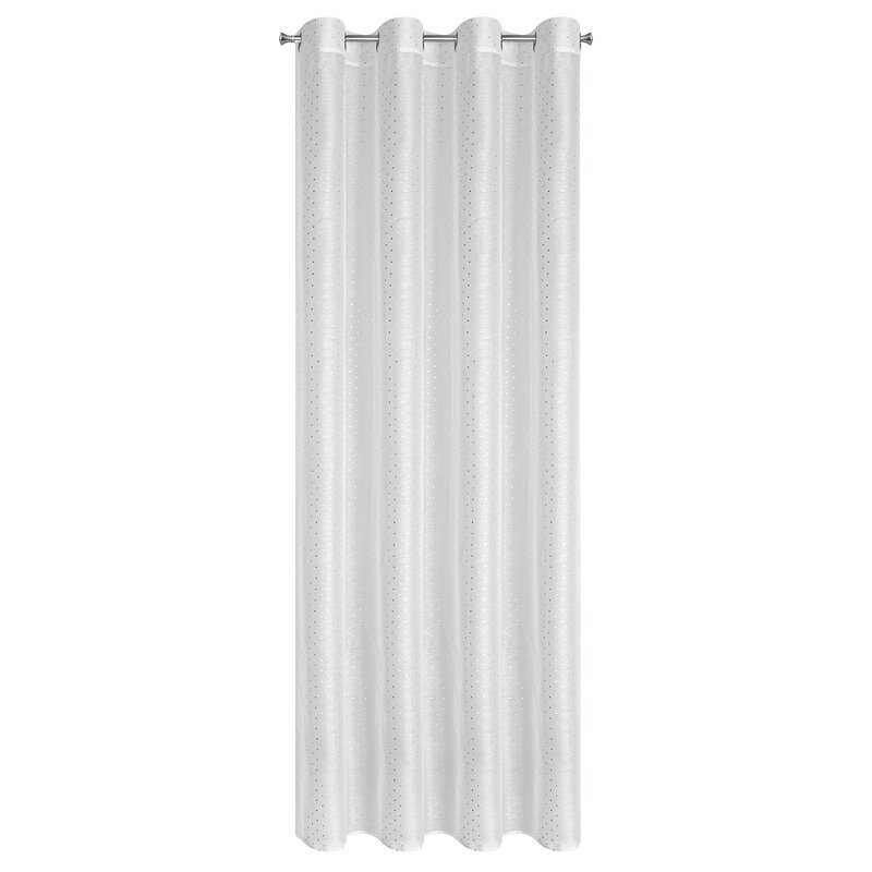 Firana gotowa SIBEL biały 140 x 250 cm – rozprasza światło