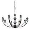 Lampa wisząca Melba srebrna fi 71 X 120 cm – efektowne oświetlenie