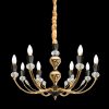 Lampa wisząca Melba 01 złota fi 71 x 120 cm – do przestronnych wnętrz