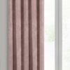 Zasłona gotowa pudrowy róż 140 x 250 cm – dodaje przytulności wnętrzu
