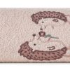 Ręcznik dla dziecka Baby68 różowy 100 x 100 cm – miękki i delikatny