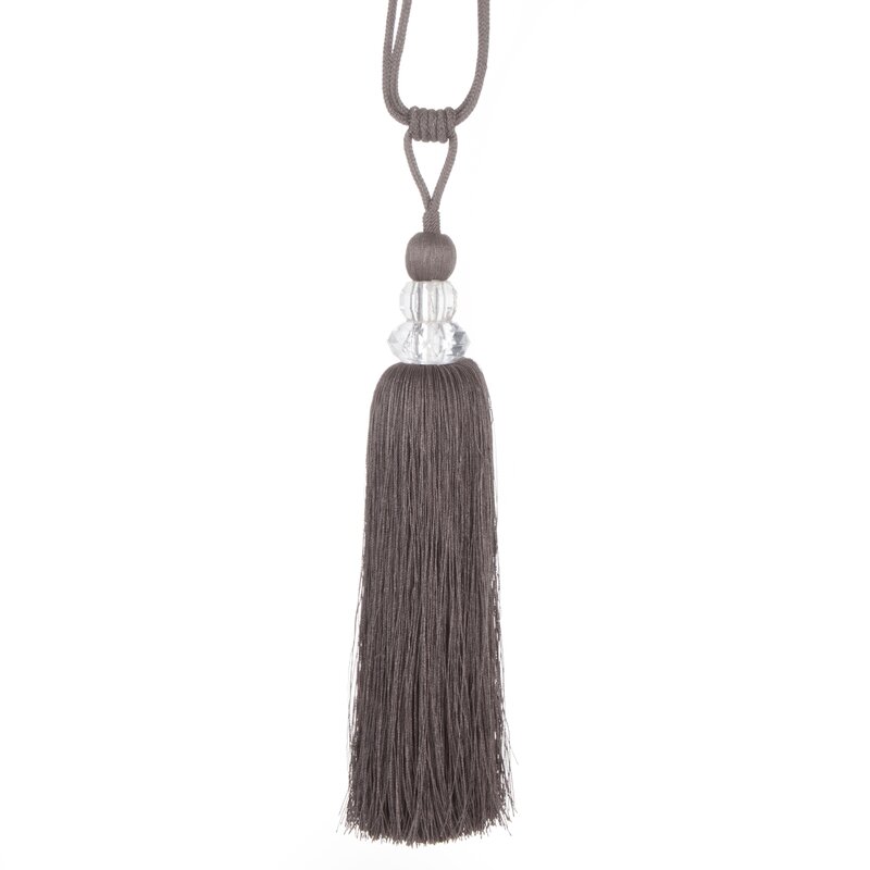 Sznur dekoracyjny stalowy 68 cm – eleganckie upięcie zasłon
