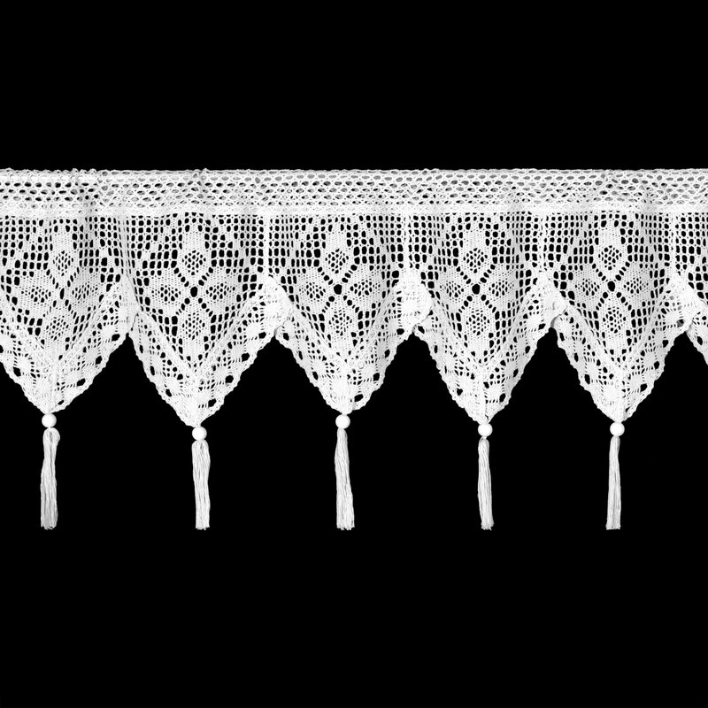 Firana gotowa Martha biała 150 x 30 cm – rozprasza światło
