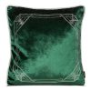 Poszewka velvet ROYAL 9 miodowa 45 x 45 cm – doda przytulności