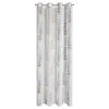 Zasłona gotowa Ruti kremowa 140 x 250 cm – delikatny nadruk