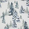Pościel świąteczna Natal biała 140x200 cm – 100% bawełna