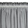 Firana gotowa Carli czarna 140 x 250 cm – zaciemniająca i stylowa