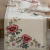 Obrus gobelinowy GOB/CHO/4039 naturalny 45x140 cm – doda uroku jadalni