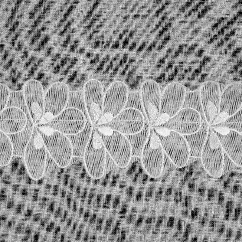 Firana gotowa KELI biały 140 x 250 cm – rozprasza światło