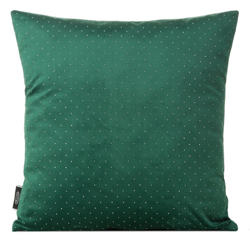 Poszewka dekoracyjna Ariadna ciemnozielona 45 x 45 cm – doda szyku wnętrzu