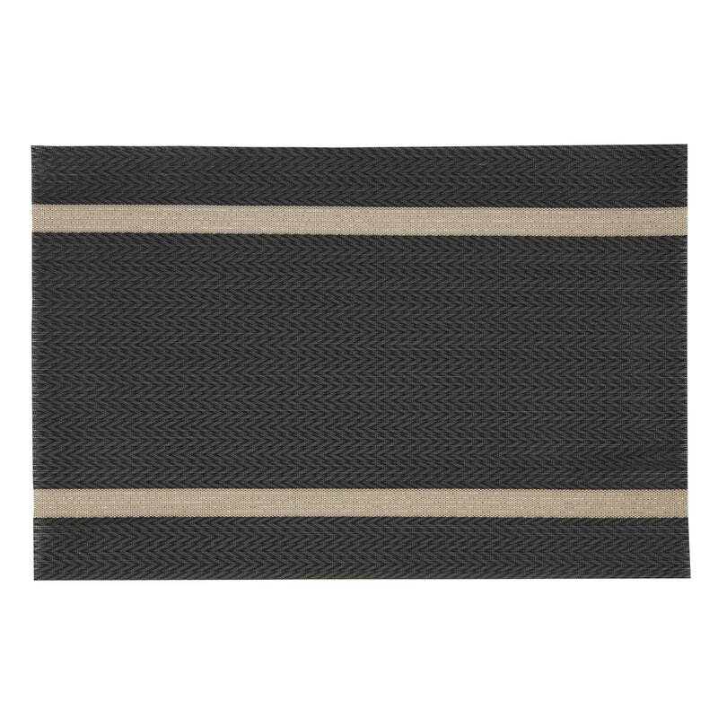Podkładka stołowa Ella czarna 45 X 30 CM – chroni stół