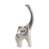 Figurka ceramiczna Słoń MAX kremowa 13 X 8 X 20 CM – przynosi szczęście