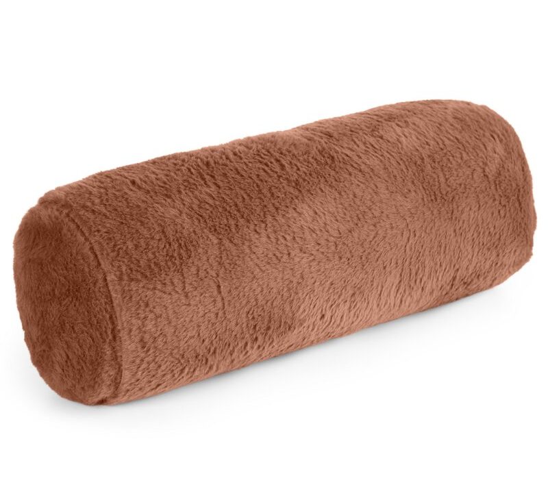 Poszewka futrzana Nina jasnobrązowa 15 x 45 cm – doda przytulności