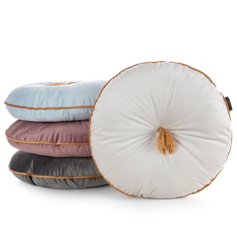 POSZEWKA VELVET FI 40 CM GRANATOWY