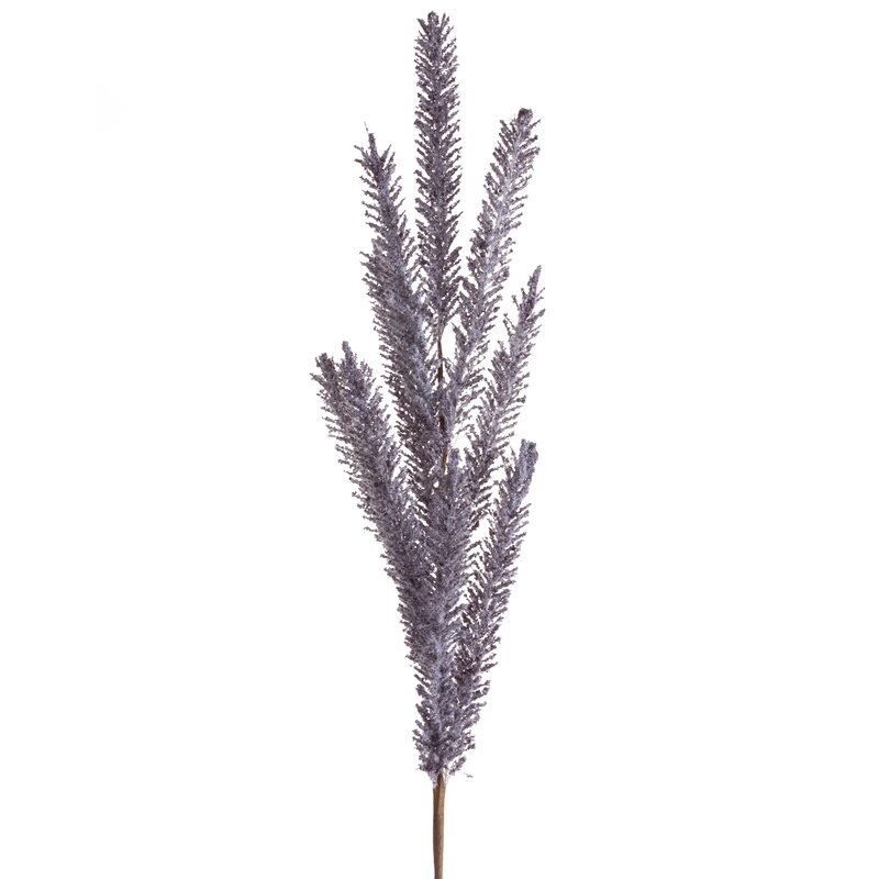 Kwiaty zimowe fioletowe 91 cm – doda wnętrzu blasku
