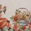 Obrus gobelinowy GOB/CHO/1223 naturalny 100x100 cm – wprowadza przytulny nastrój